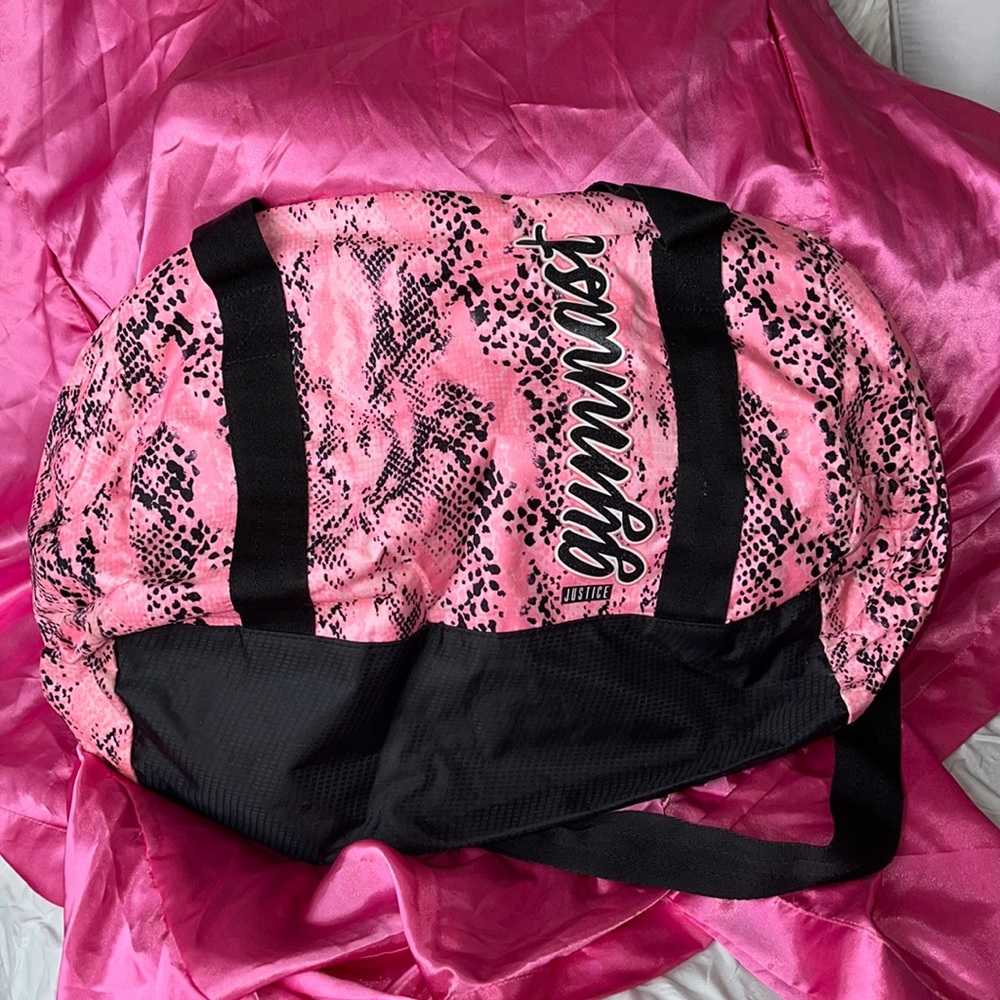 Pink Justice Gymnast bag
